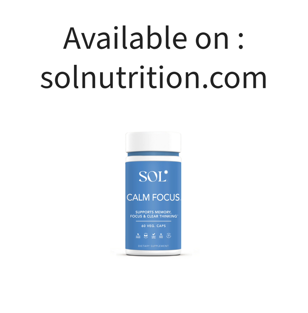FocusTime (SOLD OUT) available on Sol Nutrition